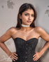 SiaLinda: YOU Albina Lackleder Halsband weiss, individuelle Gravur, personalisiert, ohne O - Ring - SiaLinda.com